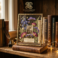 Pulecurrent™ Cherished Memories Floral Shadow Box Frame