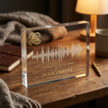 Pulecurrent™ Personalized Soundwave Acrylic Plaque