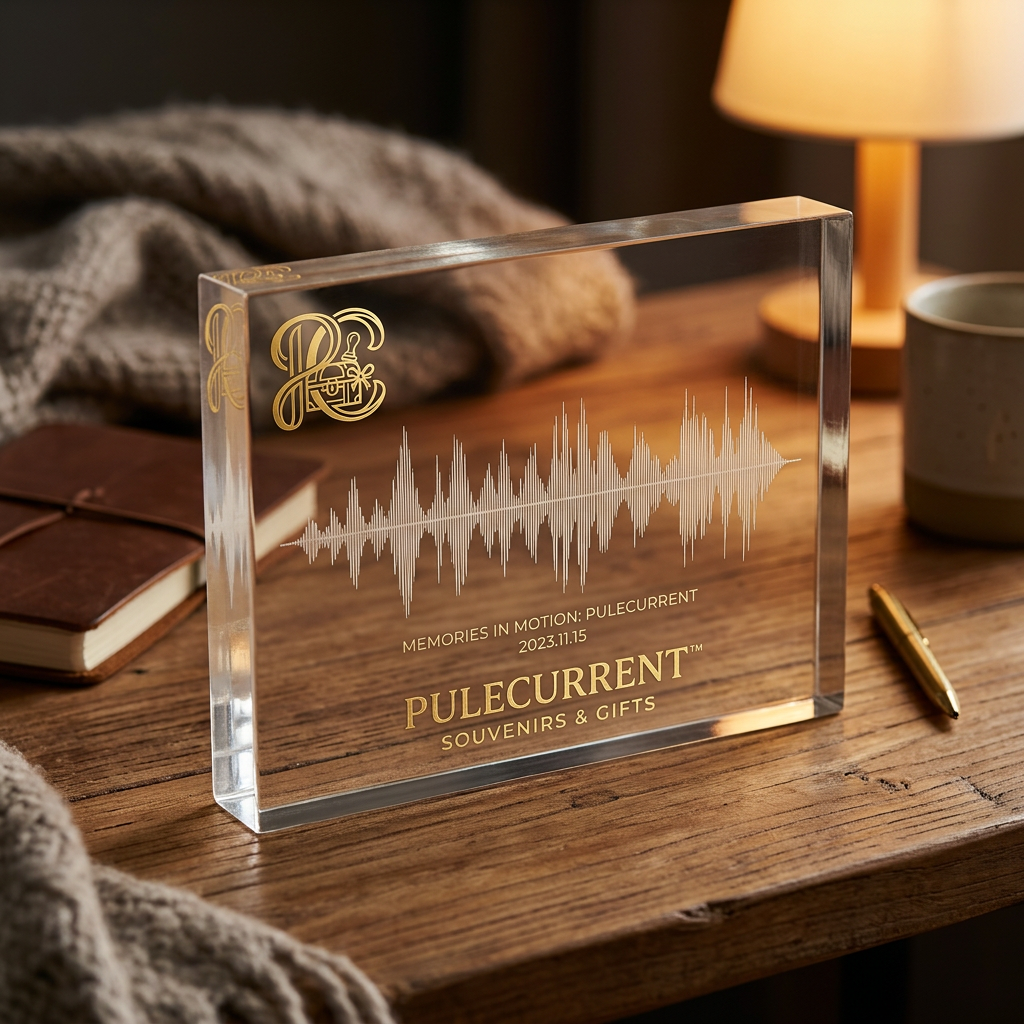 Pulecurrent™ Personalized Soundwave Acrylic Plaque