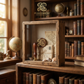 Pulecurrent™ Vintage Memory Display Shadow Box
